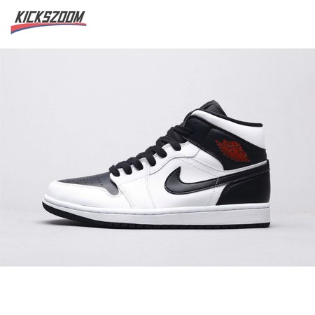 Air Jordan 1 Mid Reverse Black Toe 40-46