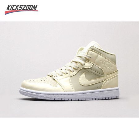 Air Jordan 1 MidGoose Feather Yellow 36-46