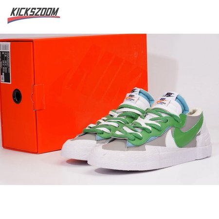 NK x Sacai Blazer Low "Medium Grey Classic Green" 36-46