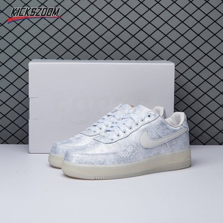 Nike CLOT x Air Force 1 White AO9286-100 36-46