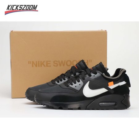 Nike OFF-WHITE x Air Max 90 White Black 40-46