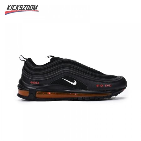 Cheap MSCHF x INRI x Nike Air Max 97 Black White Red Size 36-45