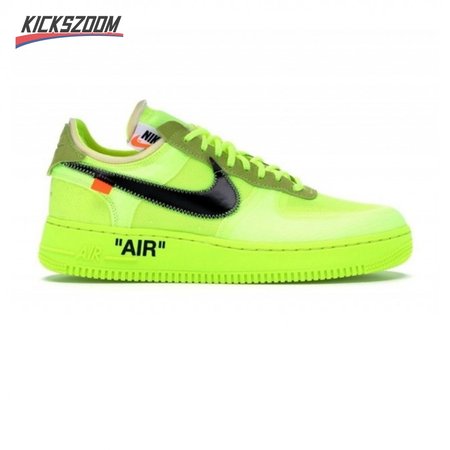 Off-White x Air Force 1 Low 'Volt' Size 36-46