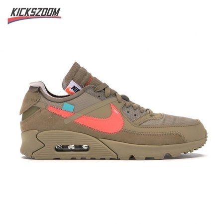 Off-White x Air Max 90 'Desert Ore' Size 36-46