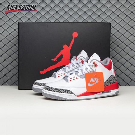 Air Jordan 3 Fire Red DN3707160 Size 40-47.5