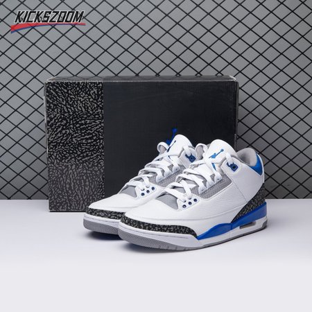 Jordan 3 Retro Racer Blue CT8532-145 Size 40-48.5