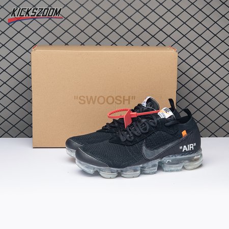 Nike Air VaporMax Off-White Black (2018) AA3831-002 Size 36-46