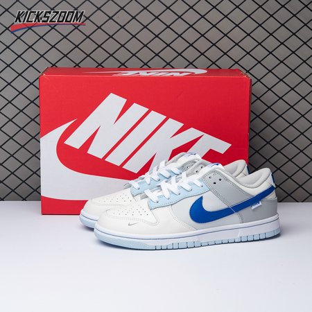 Nike Dunk Low Ivory Hyper Royal FB1543-141 Size 36-46