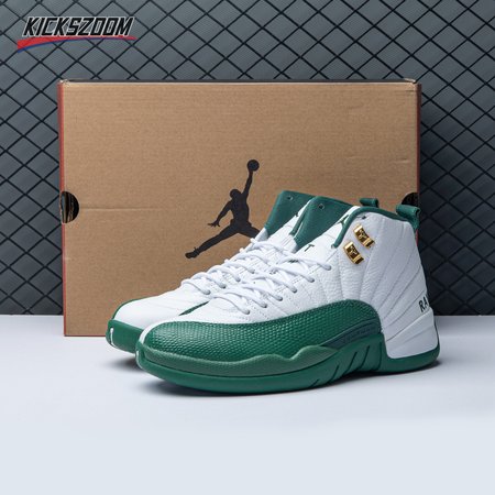 Air Jordan 12 White Green Size 40-47.5