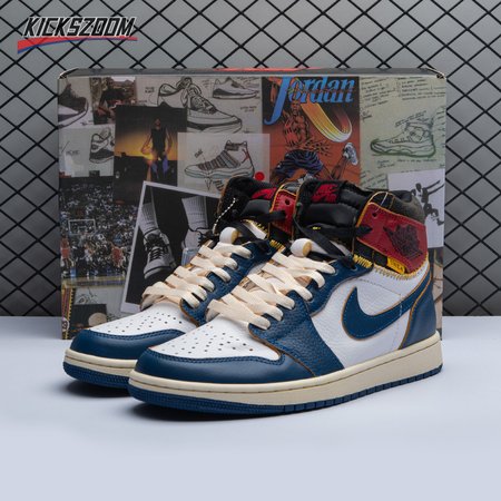 Jordan 1 Retro High Union Los Angeles Blue Toe Size 40-47.5