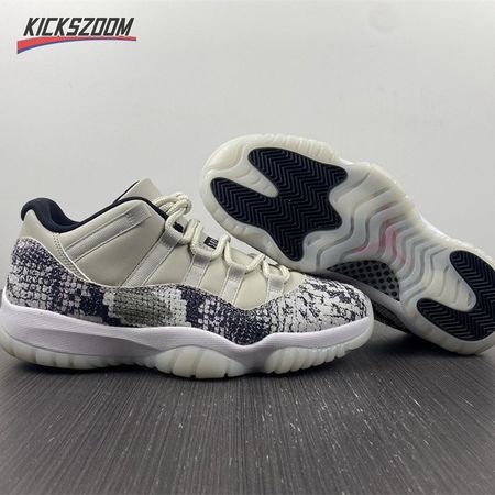 Jordan 11 Retro Low Snake Light Bone CD6846-002 Size 36-47.5