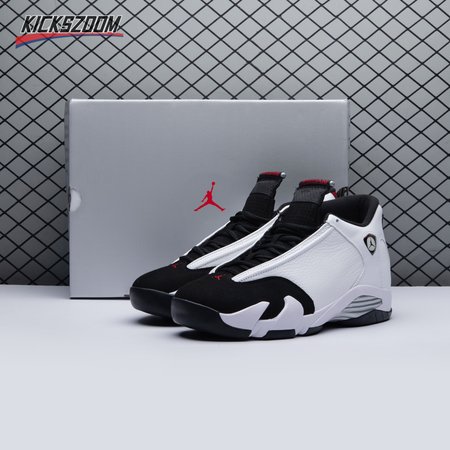 Air Jordan 14 "Black Toe" 487471-160 Size 40-47.5