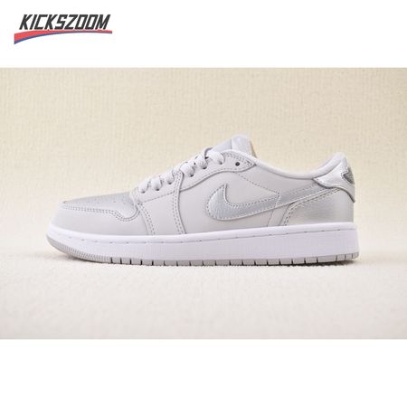 Jordan 1 Low OG Metallic Silver CZ0790-002 Unisex Size